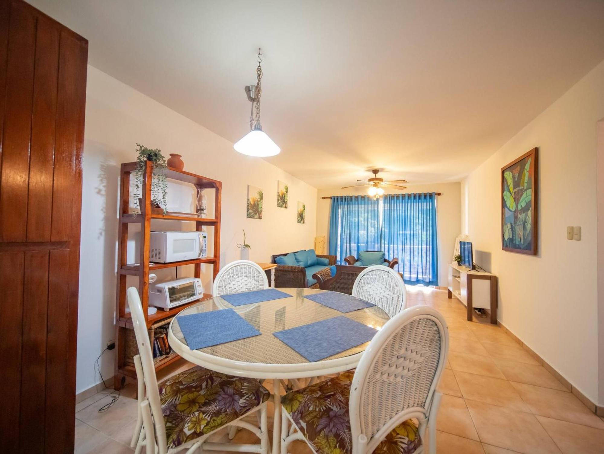 Room In Guest Room - 2Br Caribbean Condo In Cabarete Center Exteriör bild