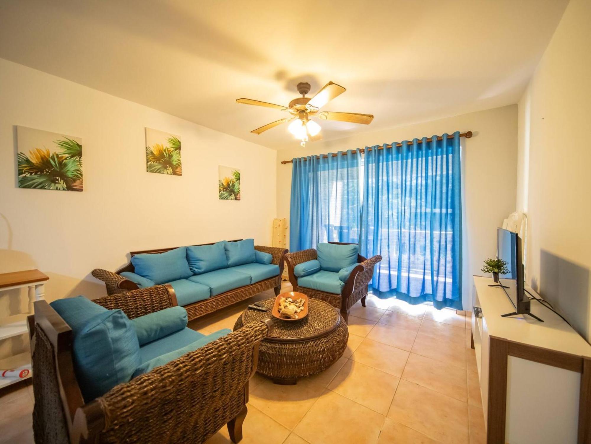Room In Guest Room - 2Br Caribbean Condo In Cabarete Center Exteriör bild