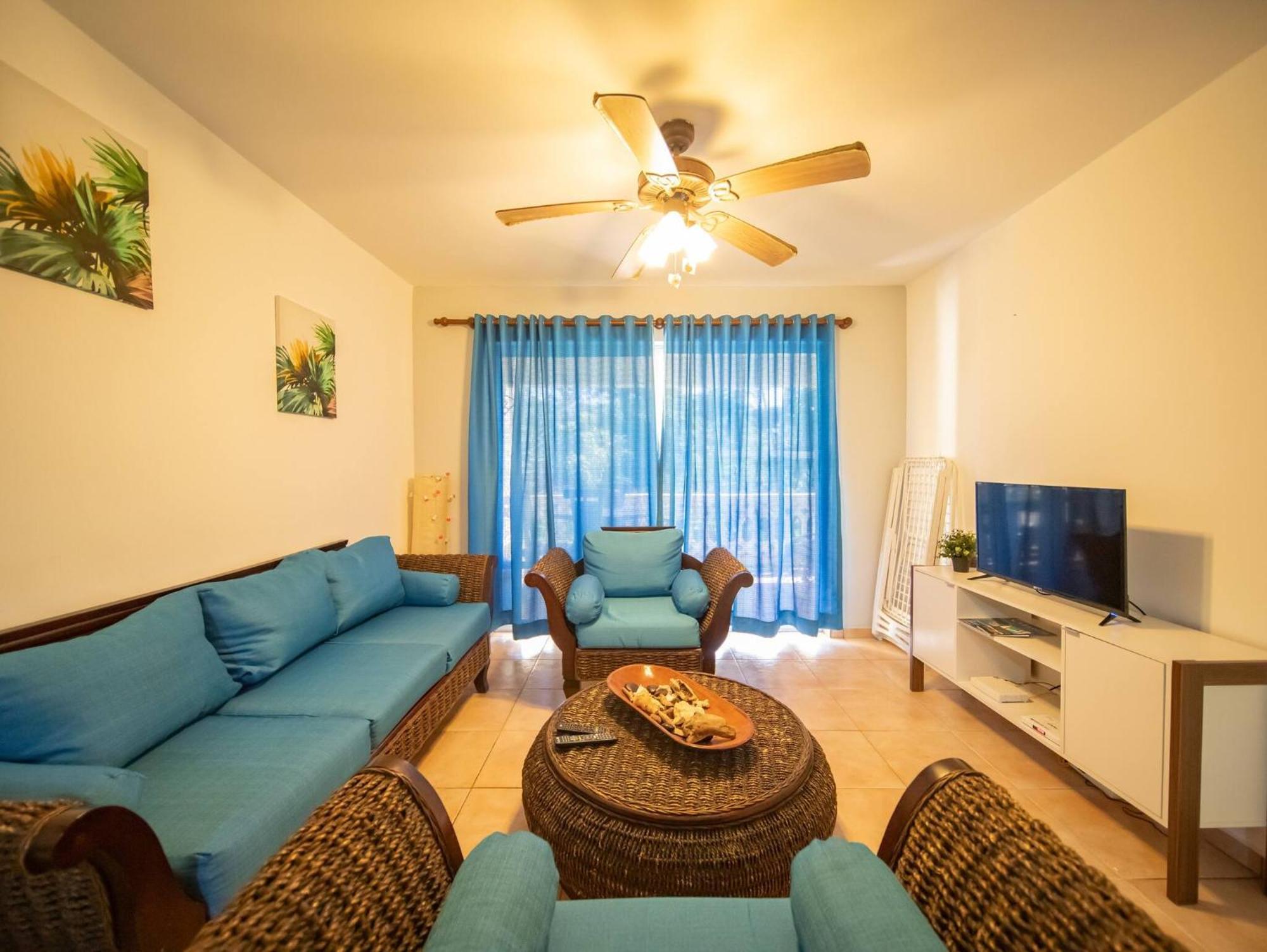 Room In Guest Room - 2Br Caribbean Condo In Cabarete Center Exteriör bild